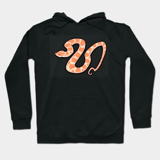 Red Albino Hognose Snake Hoodie